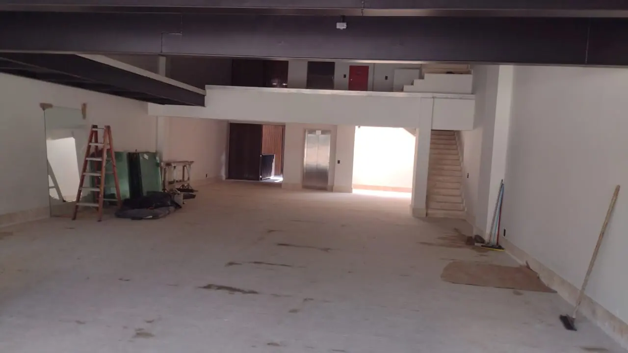 Interior da loja no térreo